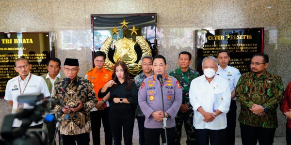 Wujudkan Rasa Aman bagi Warga, Kapolri Gelar Rapat Lintas Sektoral Nataru