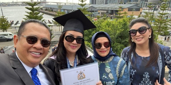 Hadiri Wisuda RMIT University di Melbourne, Bamsoet Ajak Para Alumni Kembali ke Indonesia