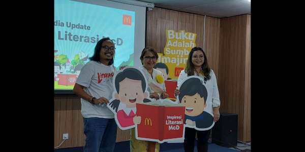 McD Indonesia Bikin Program Literasi untuk Anak Indonesia
