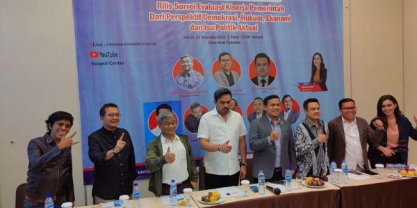 Voxpol: Publik Puas dengan Kinerja Jokowi
