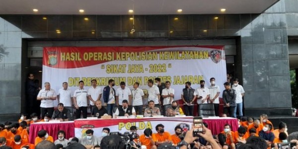 Gelar Operasi Sikat Jaya Selama 15 Hari, 168 Penjahat Dijaring