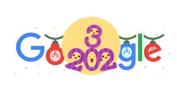 Google Rayakan Tahun Baru 2023 dengan Hadirkan Doodle Berupa Animasi