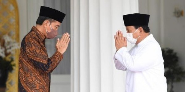 Isi Pertemuan dengan Jokowi, Prabowo: Masa Diceritain?
