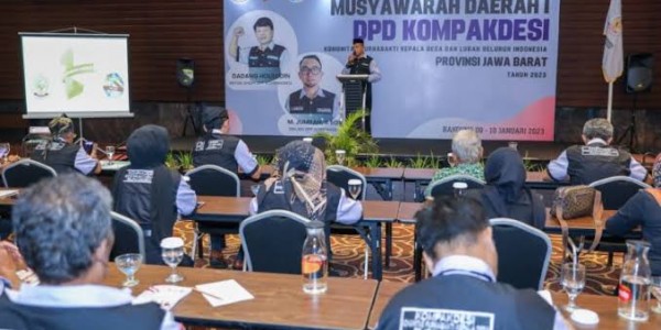 Kompak, Mantan Kepala Desa Se-Jawa Barat Dukung Ganjar Presiden 2024