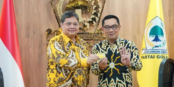 Ridwan Kamil Bakal Jadi Magnet Suara Bagi Golkar dan Airlangga Hartarto