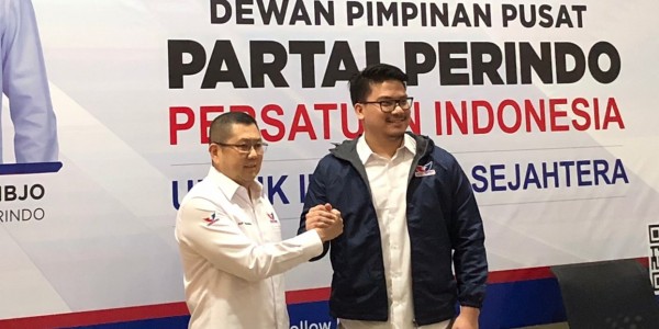 Mantan Ketua PSI Jakarta Michael Victor Sianipar Bergabung di Perindo