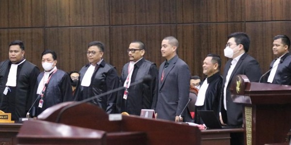 Hadiri Sidang MK, Wibi Andrino: Sistem Proporsional Tertutup Mengancam Kedaulatan