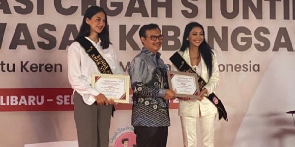 BKKBN Tunjuk Asri dan Paula Sebagai Duta Bunda Asuh Anak Stunting
