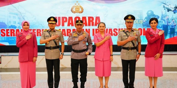 Pimpin Sertijab, Ini Harapan Kapolri untuk Irwasum yang Baru