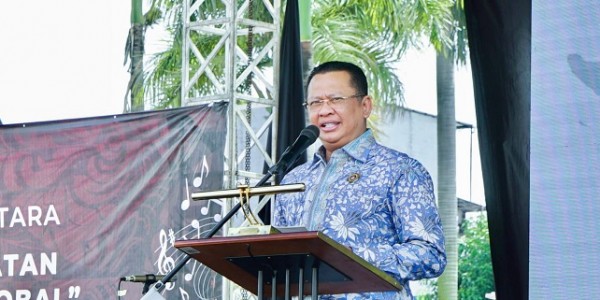 Peringati Hari Musik Nasional, Ketua MPR RI Buka Festival Musik Tradisi dan Orkestra Musik Nusantara