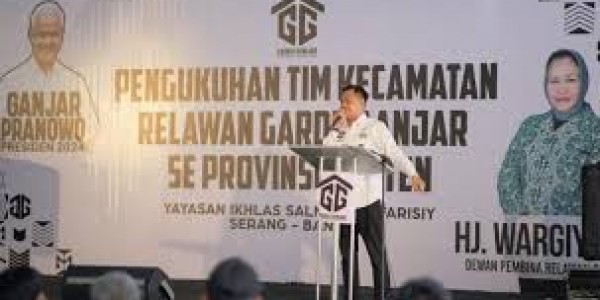 Relawan Gardu Ganjar Banten Rapatkan Barisan Jaring Dukungan Lewat Program Inovatif