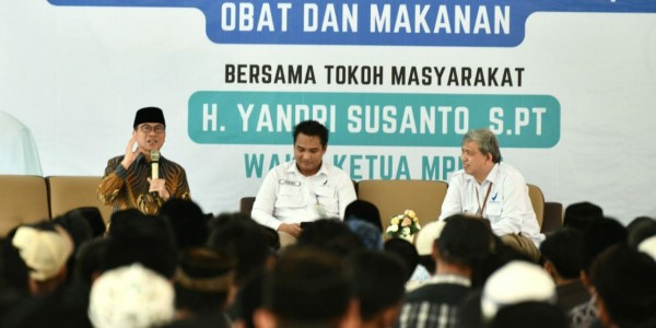 Yandri Susanto Tekankan Pentingnya Literasi dan Pengetahuan Tentang Obat dan Makanan
