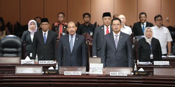 Alat Kelengkapan DPD RI Laporkan Hasil Pelaksanaan Tugas Pada Sidang Paripurna ke-10