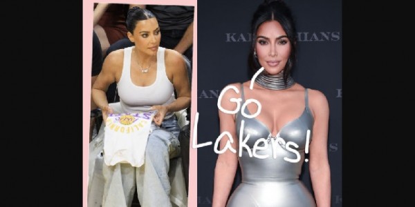 Penampilan Kim Kardashian di LA Lakers Jadi Perbincangan