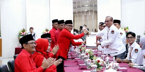 PDIP Daftar Nama Bacaleg ke KPU, Dilakukan Serentak di Seluruh Indonesia