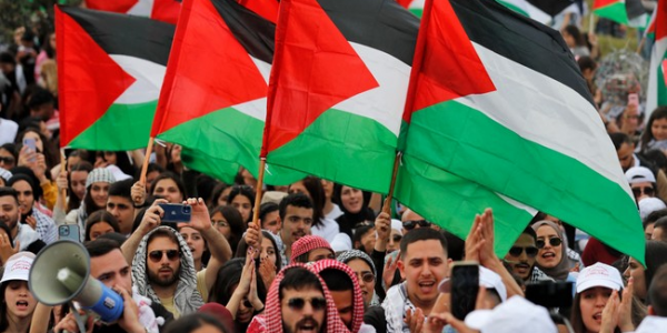 Hari Nakba, Ribuan Orang Demo di London Dukung Palestina
