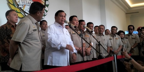 Soal Rencana Bertemu SBY, Prabowo: Pertemuan Antara Sesama Purnawirawan, Biasa Itu
