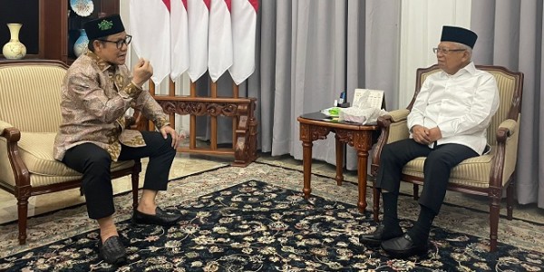 Pesan Wapres Ma'ruf Amin untuk Cak Imin: Saatnya Kamu Sekarang