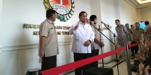 Prabowo Mengaku Terkesan Atas Pengelolaan Organisasi PP Polri