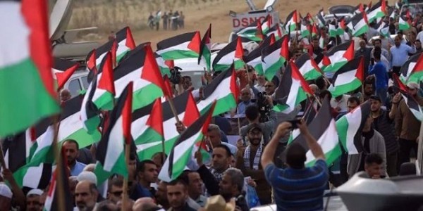 Pasukan Israel Serang Warga Palestina Pemrotes 'Pawai Bendera' di Gaza