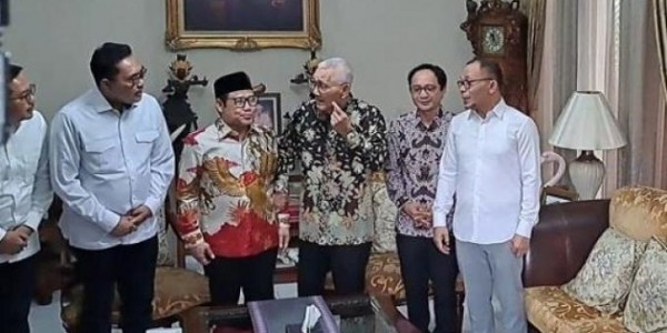 Safari Politik, Cak Imin Kunjungi Try Sutrisno