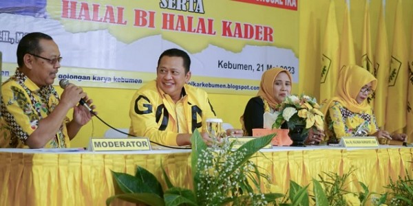 Sosialisasi Empat Pilar MPR RI dan Konsolidasi Partai Golkar Kebumen, Bamsoet Minta Kader Bersabar Terkait Koalisi Capres/Cawapres 2024