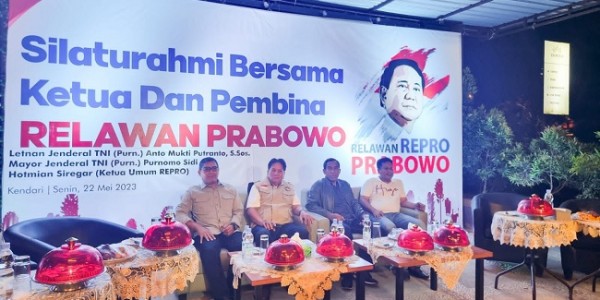 Repro Deklarasikan Dukungan untuk Prabowo Subianto di Pilpres 2024