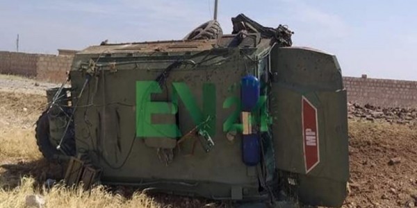 Kendaraan Patroli Militer Rusia di Suriah Diserang Drone Tak Dikenal