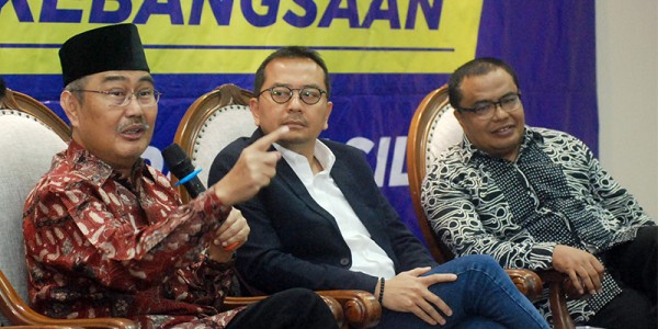 Diskusi Empat Pilar dengan tema "Putusan MK Dengan Sistem Pemilu Terbuka Memperkuat NKRI”