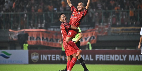FOTO: Riko Simanjuntak Bawa Persija Menang Tipis atas Ratchaburi FC
