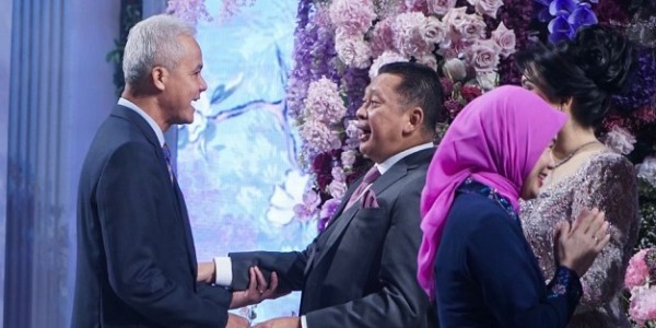 Ganjar Pranowo, Ketua Lembaga, Menteri hingga Ketua Umum Parpol Hadiri Pernikahan Putri Ketua MPR RI 