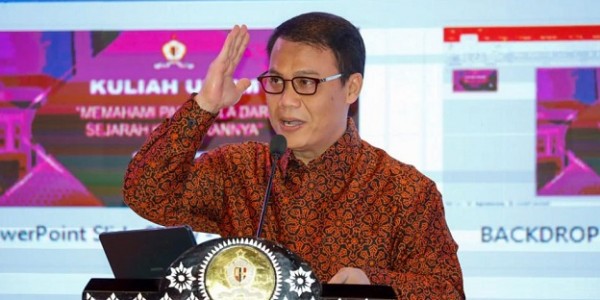 Ahmad Basarah Ajak Lemhannas Luruskan Sejarah Pancasila di Buku Ajar Sekolah