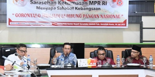 Sarasehan Kehumasan MPR, Fadel Muhammad Bahas Gorontalo Sebagai Lumbung Pangan Nasional