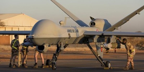 Jet Tempur Rusia Tembak Drone Canggih AS di Suriah