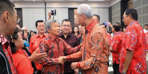 Ganjar Diapresiasi Warga Keturunan Tionghoa Karena Sukses Atasi Korupsi dan Kemiskinan