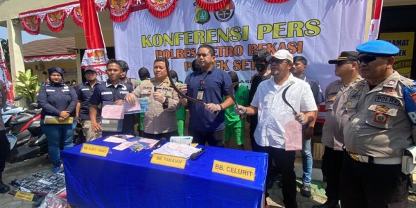Satu Begal Ditangkap di Bekasi, Tiga Lainnya Masih Diburu