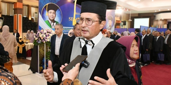 Pengukuhan Guru Besar Universitas Brawijaya, Fadel: Di Alam Demokrasi Bukan Zamannya  Pemerintahan Otoriter