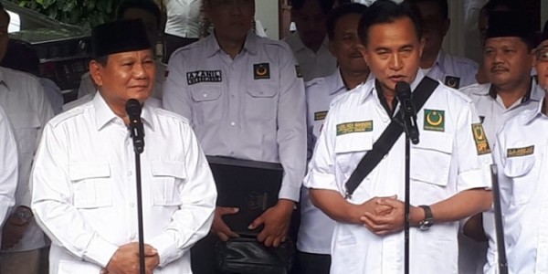 Yusril Harap Prabowo Tak Pilih Cawapres Cuma Karena Punya Dana Besar