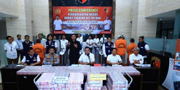 Jerat Sembilan Tersangka, Bareskrim Sita Rp 1,4 Triliun Aset Net89