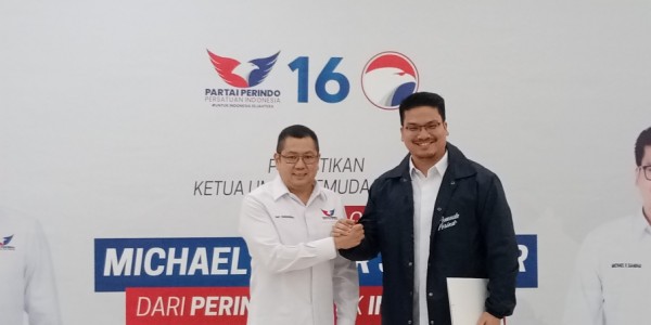 Hary Tanoe Lantik Michael Sianipar Sebagai Ketua Pemuda Perindo