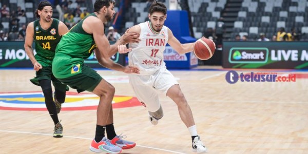 FOTO: FIBA Basketball World Cup 2023, Brazil Sikat Iran 100-59