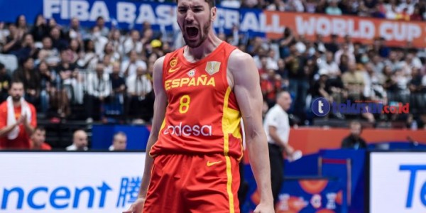 FOTO: FIBA World Cup 2023, Juara Bertahan Spanyol Melaju Mulus ke Babak Kedua