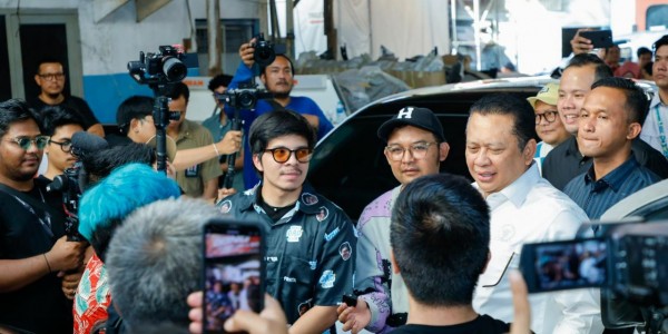 Bamsoet Dukung Atta Halilintar dan Fitra Eri Ramaikan Blackstone Live Modz Challenge 2023
