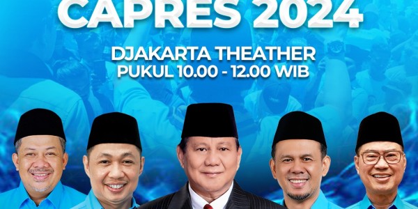 Besok, Partai Gelora Siap Gelar Deklarasi Dukungan ke Prabowo sebagai Capres