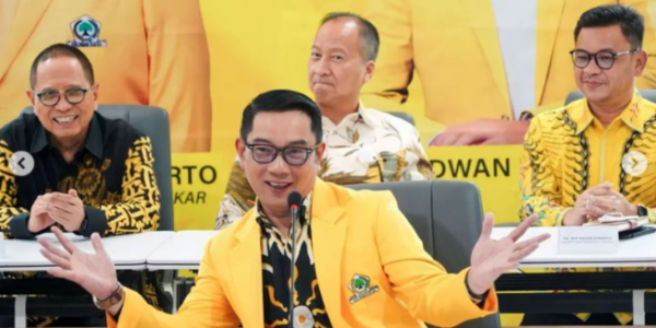 Bukan Cawapres, Golkar Persiapkan RK Maju Pilkada DKI