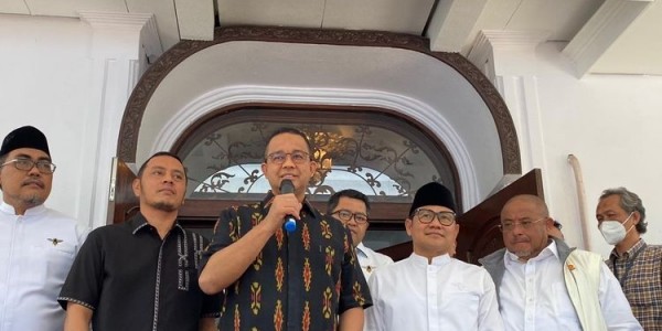 Gantikan Tim  Delapan, Anies-Cak Imin Kenalkan Baja AMIN