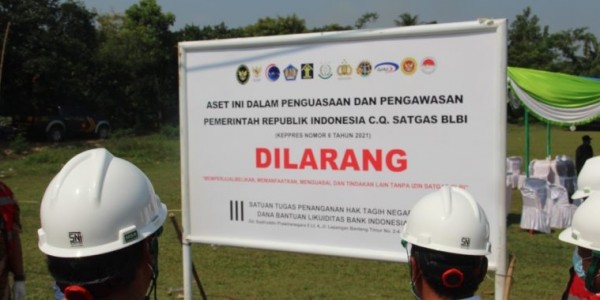 Satgas Sita 3 Aset Eks BLBI Senilai Rp111,2 Miliar