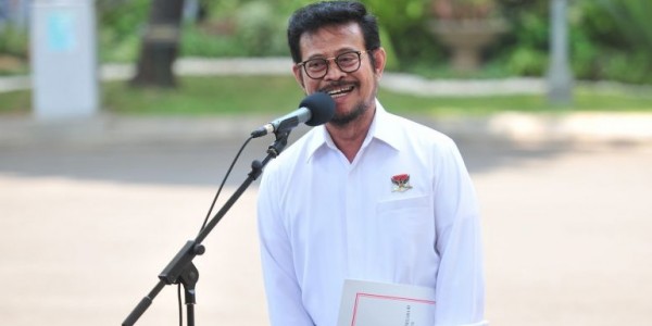 Temui Mensesneg, Mentan SYL Ajukan Surat Pengunduran Diri
