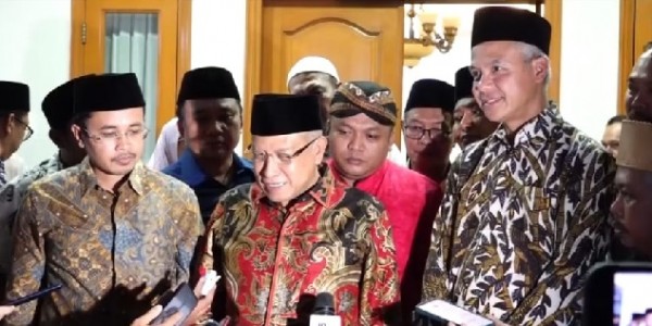 Bertemu Said Aqil, Ganjar Dapat Wejangan Khusus untuk Jadi Presiden