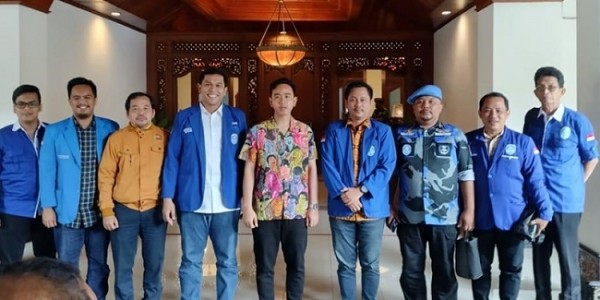Di Tengah Wacana Pencalonan Cawapres, Organisasi Pemuda Kristen Temui Gibran 